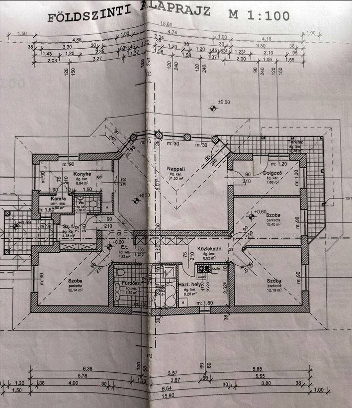 CSALÁDI HÁZ ELADÓ SÁMSONKERTBEN, DEBRECENTŐL 10 KM-RE!